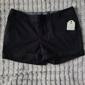 NEW! Black Caslon Cotton Shorts